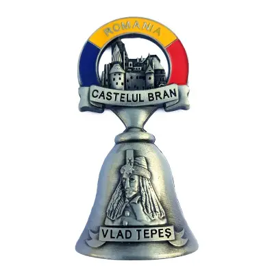 Castelul bran, vlad tepes, magnet clopotel , model 1174e